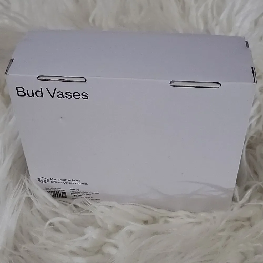 🆕️⚱️Ivory Bud Vases - 2 Pack